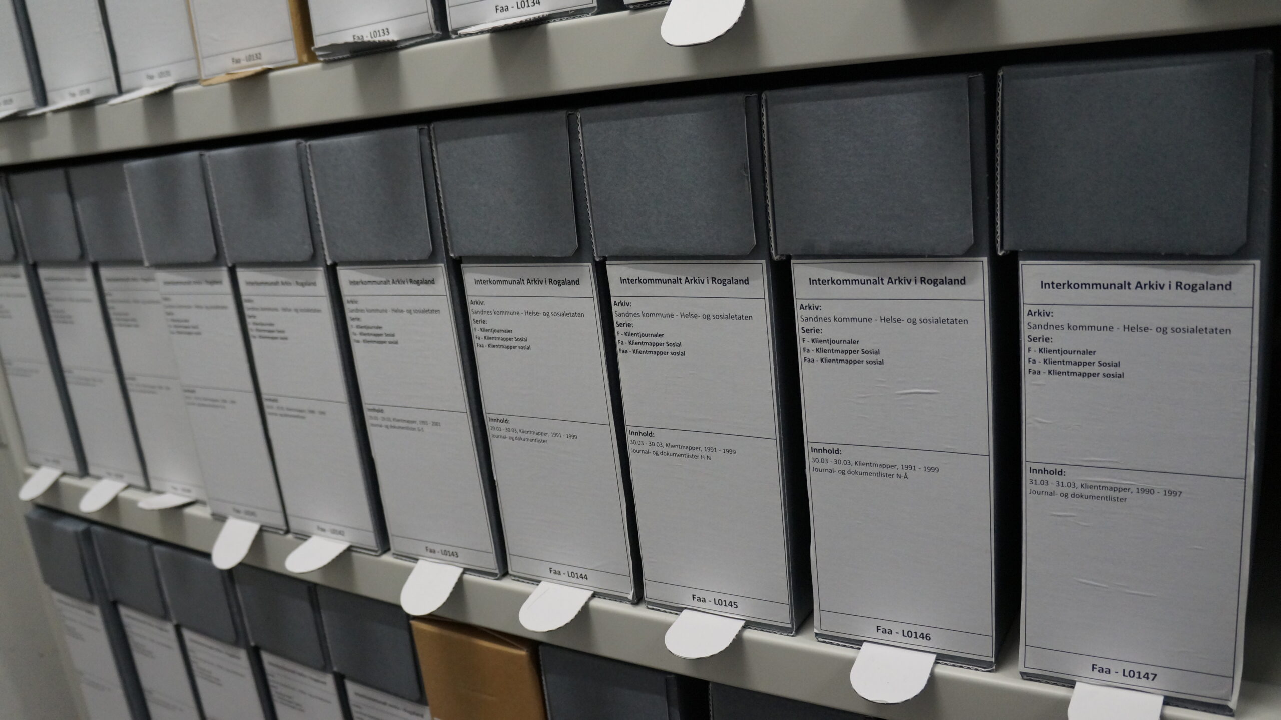 Bilde av nyere sosialarkiv Sandnes 