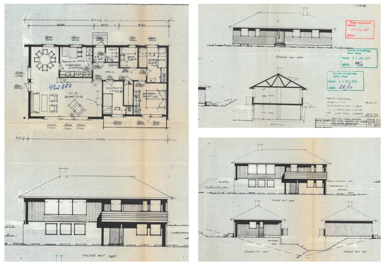 Bilde av skjema over hvem som fikk fattigstøtte i Nærbø i 1939 