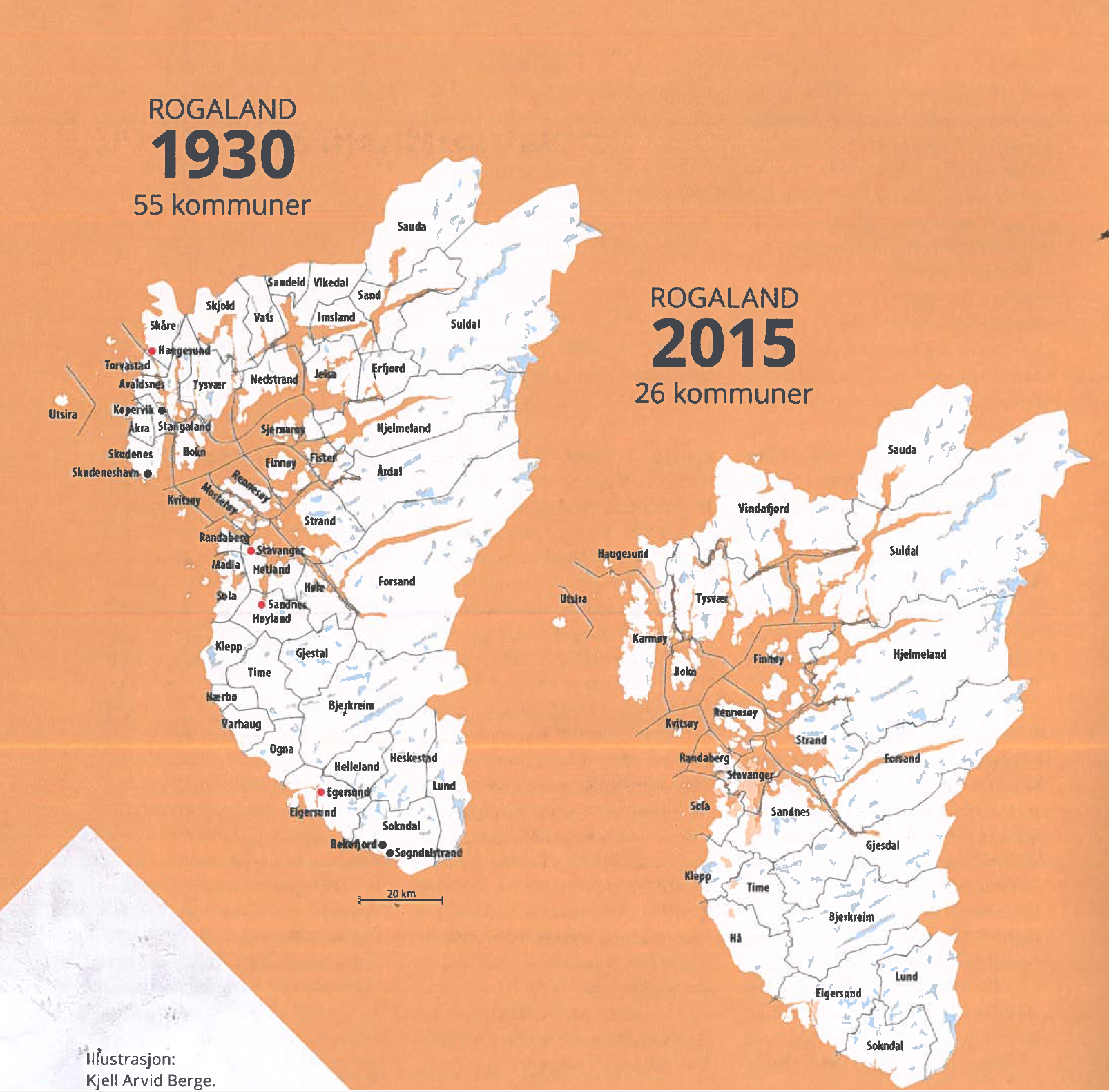 Kart: Kjell Arvid Berge