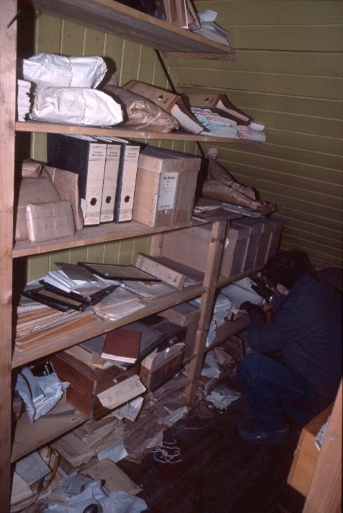 Gammelt rotete arkiv